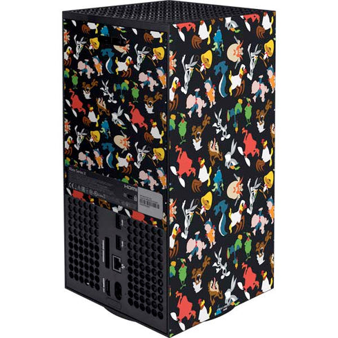 Looney Tunes Identity Pattern Xbox Series X Bundle Skin